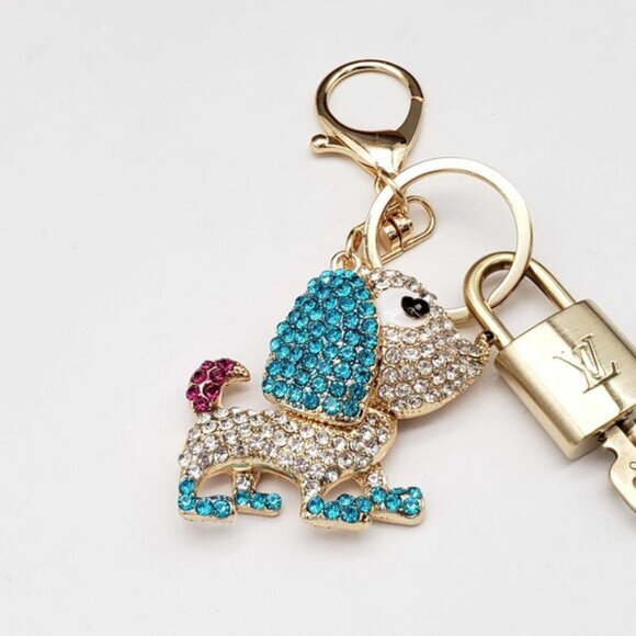 Authentic Louis Vuitton Lock & Key with unbranded Bagcharm, Keycharm, Keychain - Picture 4 of 7